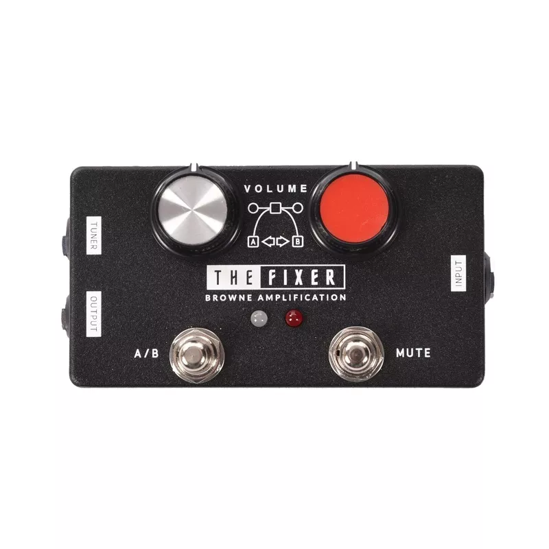 browne-amplification-fixer-dual-boost-buffer-pedal Browne Amplification The Fixer Dual Boost/Buffer Pedal
