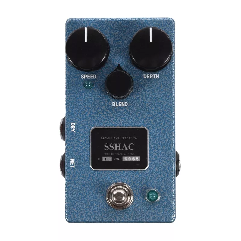 browne-amplification-sshac-stereo-chorus-vibrato-pedal Browne Amplification SSHAC Stereo Chorus/Vibrato Pedal