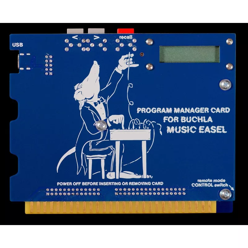 buchla-easel-program-manager-card BUCHLA EASEL PROGRAM MANAGER CARD