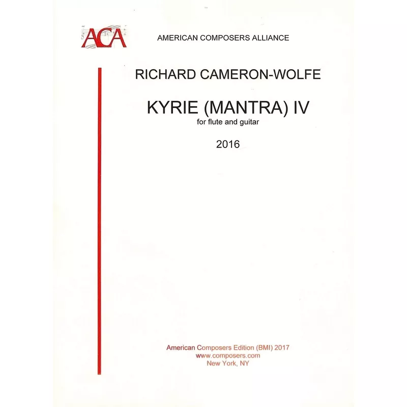cameron-wolfe-r-kyrie-mantra-iv Cameron-Wolfe, R :: Kyrie (Mantra) IV