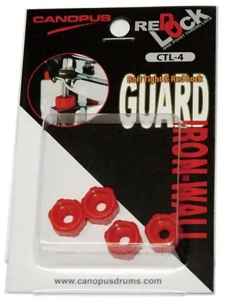 canopus-ctl-4-red-lock-tuning-locks-4-piece Canopus CTL-4 Red Lock Tuning Locks (4 Piece)