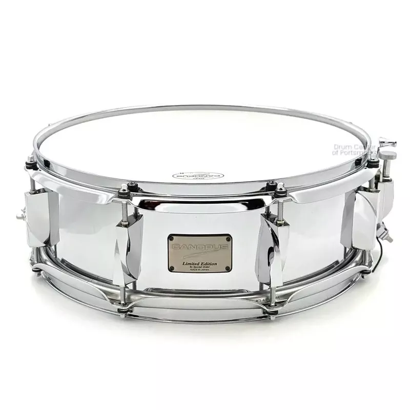 Canopus ‘The Steel’ Snare Drum 14×5– Second Line