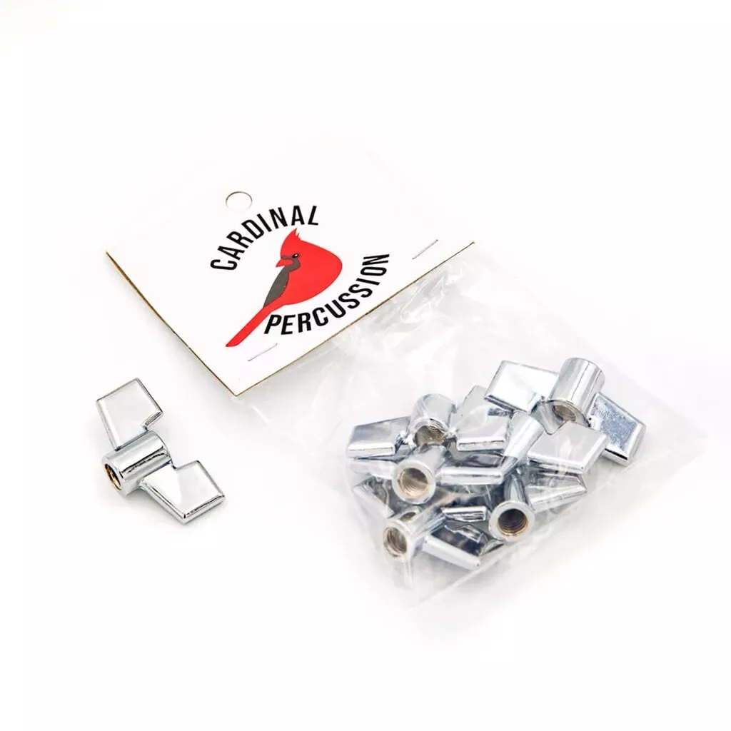 cardinal-percussion-cpwn6-8mm-8mm-wing-nuts-6-pack Cardinal Percussion CPWN6-8MM 8mm Wing Nuts, 6 Pack
