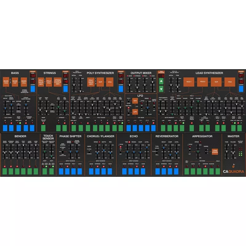 CHERRY AUDIO QUADRA SYNTHESIZER