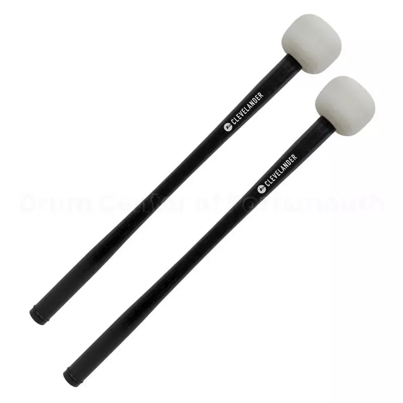 clevelander-marching-bass-drum-mallets-hickory-medium Clevelander Marching Bass Drum Mallets, Hickory, Medium