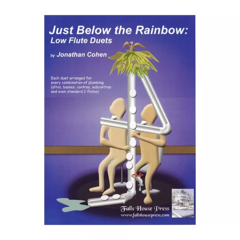 cohen-j-just-below-rainbow-low-flute-duets Cohen, J :: Just Below the Rainbow: Low Flute Duets