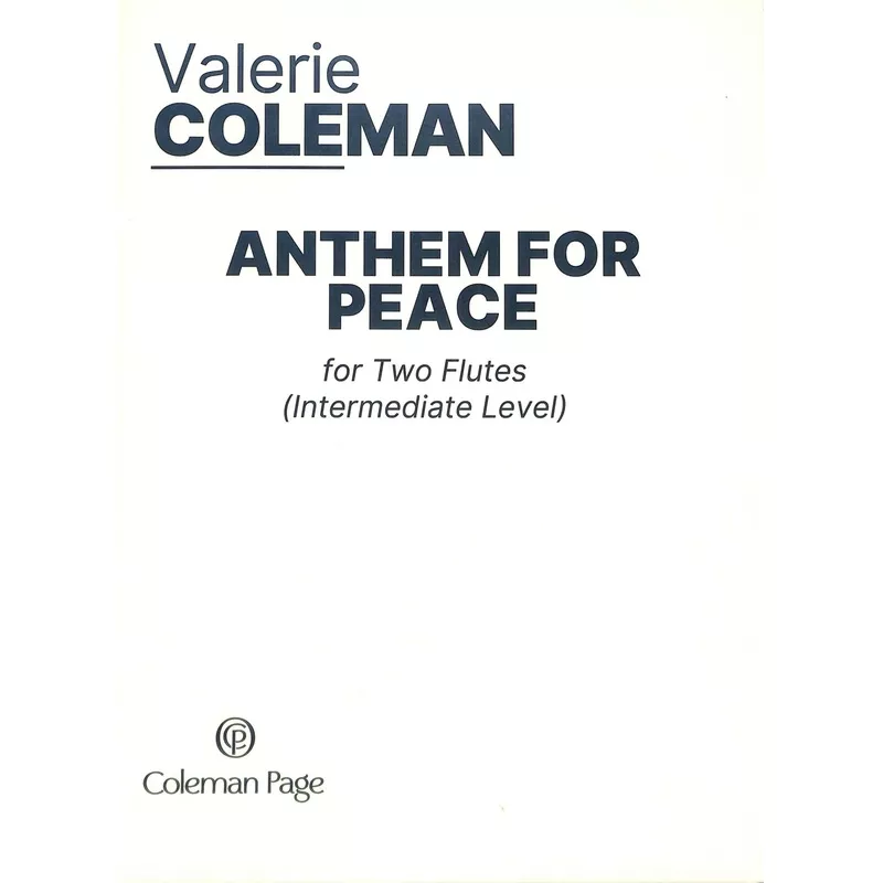 Coleman, V :: Anthem for Peace