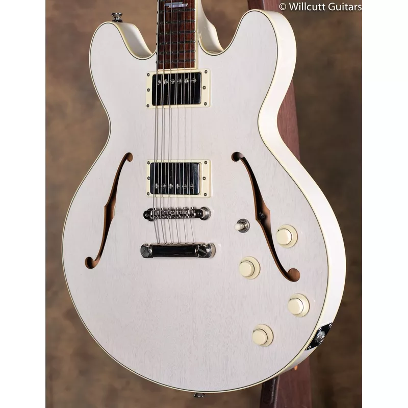 Collings I-35 Deluxe Vintage White Throbaks
