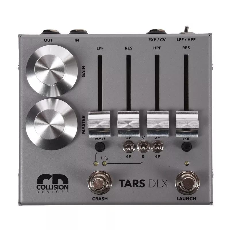 collision-devices-tars-deluxe-fuzz-pedal Collision Devices TARS Deluxe Fuzz Pedal