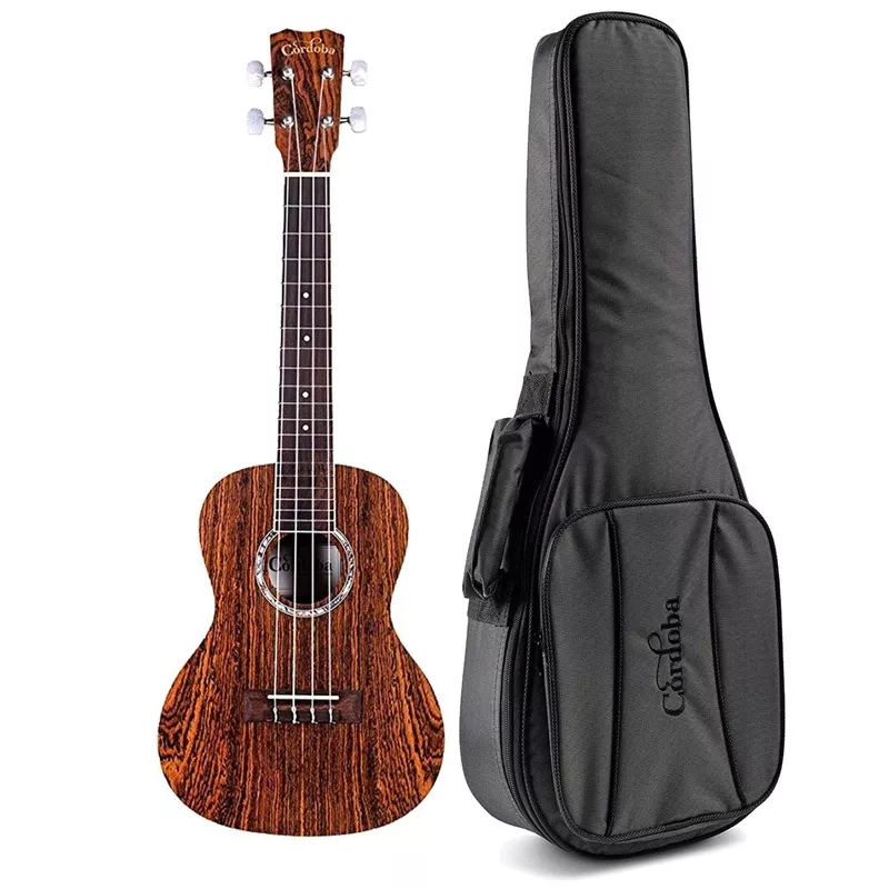 cordoba-15cb-concert-ukulele-exotic-bogote-bundle-w-gig-bag Cordoba 15CB Concert Ukulele Exotic Bogote Bundle W/Gig Bag