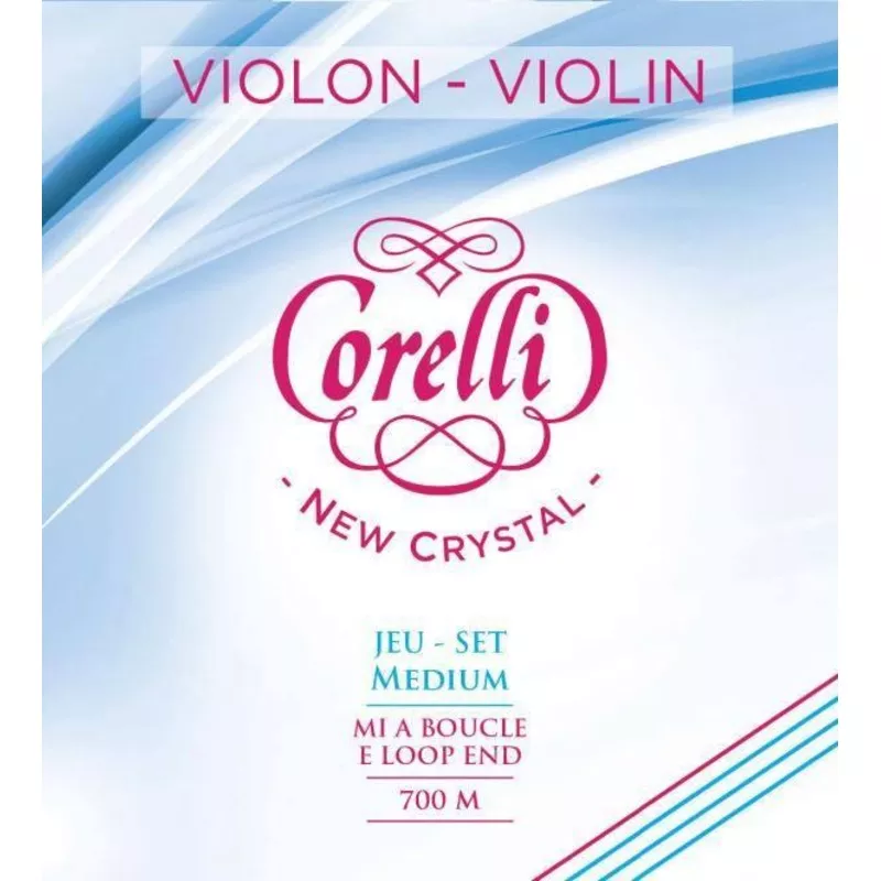 corelli-crystal-violin-string-set Corelli Crystal Violin String Set