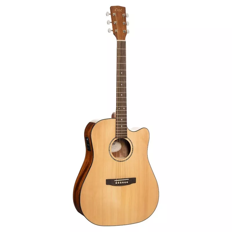 cort-earth60ce-dreadnought-acoustic-electric-guitar-natural-gloss-solid-spruce Cort Earth60CE Dreadnought Acoustic-Electric Guitar – Natural Gloss Solid Spruce