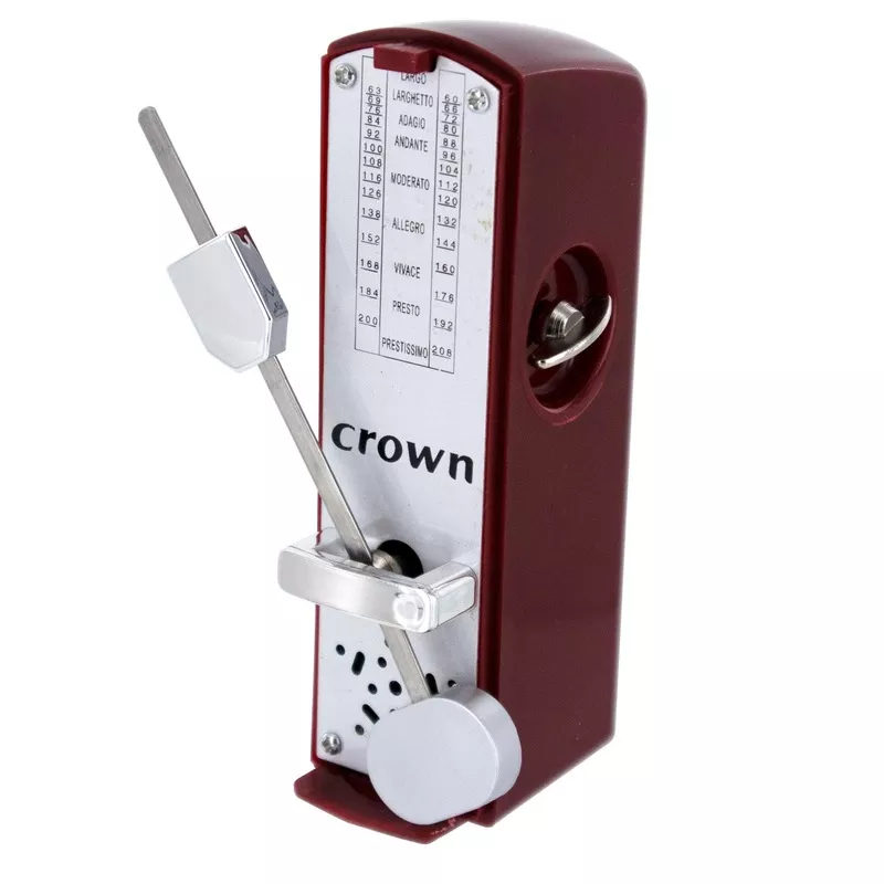 Crown Mini Metronome Red
