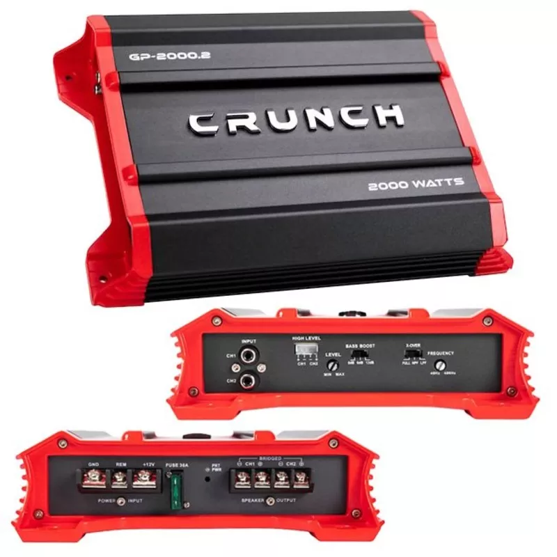 crunch-ground-pounder-2-channel-amplifier-2000-watts-gp20002 Crunch Ground Pounder 2 Channel Amplifier 2000 Watts GP20002