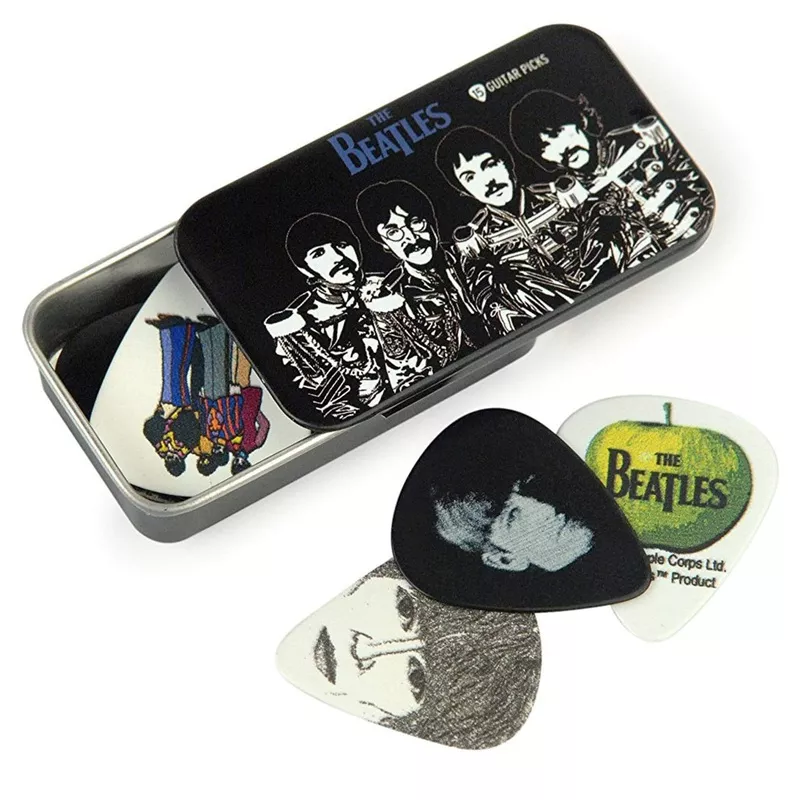 d-addario-beatles-pick-tin-sgt-peppers-medium-4-pack-bundle D’Addario Beatles Pick Tin Sgt. Peppers Medium 4 Pack Bundle