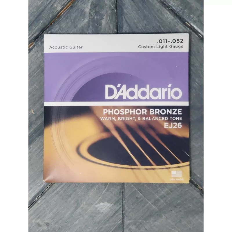 d-addario-ej26-custom-light-gauge-acoustic-guitar-strings D’Addario EJ26 Custom Light Gauge Acoustic Guitar Strings