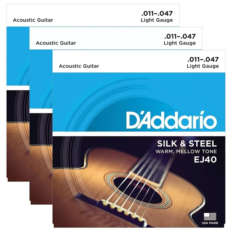 d-addario-ej40-silk-steel-folk-11-47-3-pack-bundle D’Addario EJ40 Silk & Steel Folk 11-47 (3 Pack Bundle)