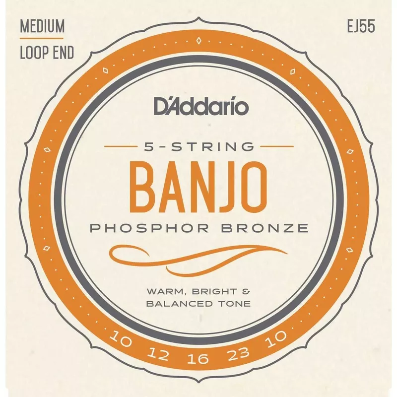 d-addario-ej55-phosphor-bronze-banjo-strings-medium D’Addario EJ55 Phosphor Bronze Banjo Strings, Medium