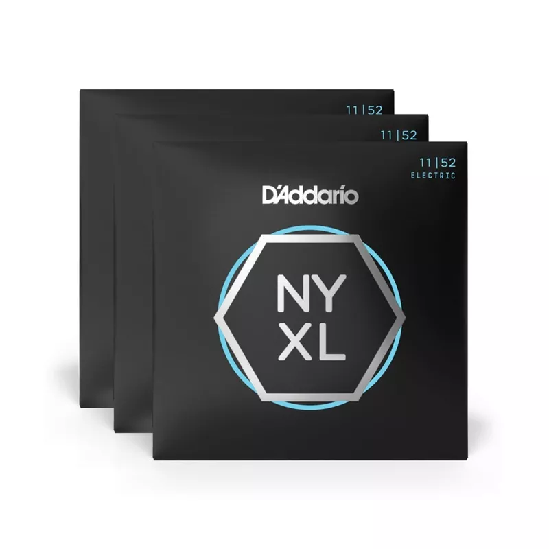 d-addario-nyxl-electric-guitar-strings-medium-heavy-11-52-3-pack-bundle D’Addario NYXL Electric Guitar Strings Medium/Heavy 11-52 3 Pack Bundle