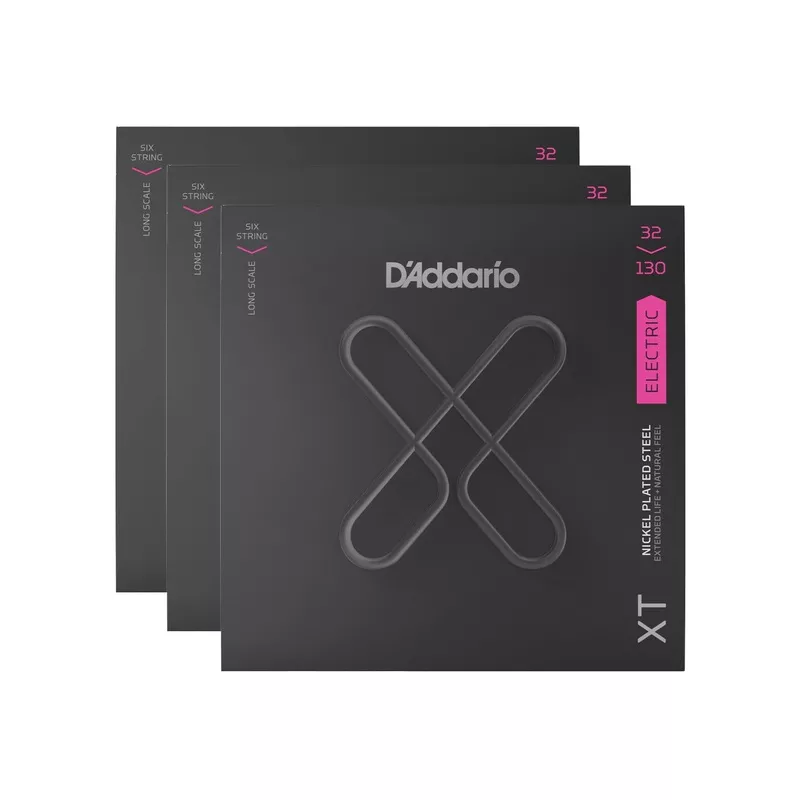 d-addario-xt-nickel-6-string-electric-bass-regular-light-32-130-3-pack-bundle D’Addario XT Nickel 6-String Electric Bass Regular Light 32-130 3 Pack Bundle
