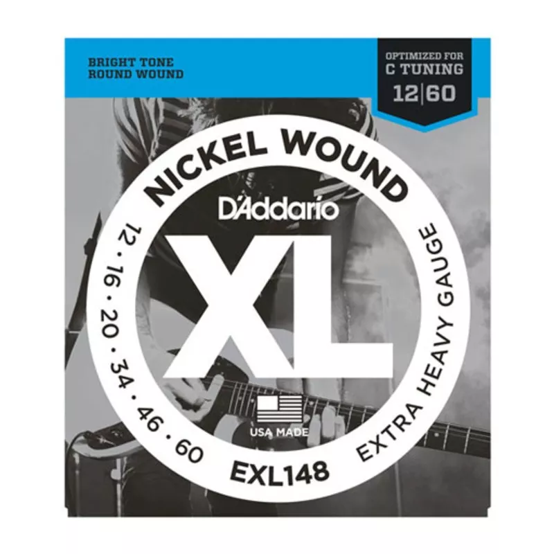 daddario-exl148-nickel-wound-electric-guitar-strings-extra-heavy-12-60 DAddario EXL148 Nickel Wound Electric Guitar Strings Extra Heavy 12-60