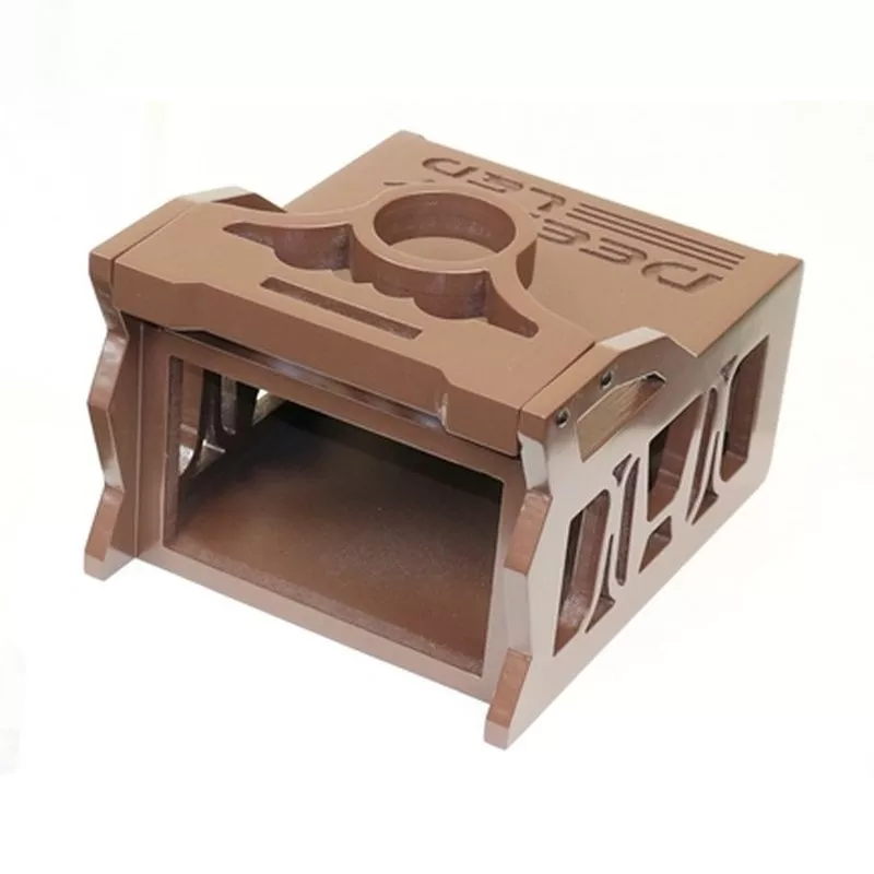deejay-led-1-din-space-plus-2-eq-wooden-controller-case-brown-honda-style DEEJAY LED 1 DIN Space Plus 2 EQ Wooden Controller Case – Brown Honda Style