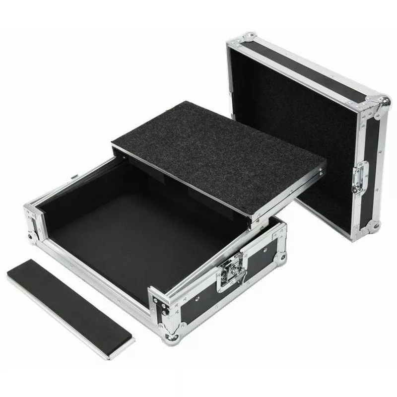 DEEJAY LED TBHMIXSTREAMLT Fly Drive Case Case – One Mixer, CD Player w/ Shelf