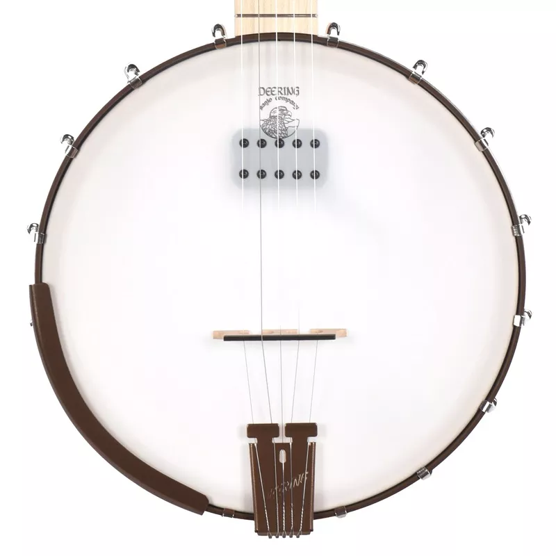 deering-goodtime-acoustic-electric-5-string-openback-banjo-blonde Deering Goodtime Acoustic/Electric 5-String Openback Banjo Blonde