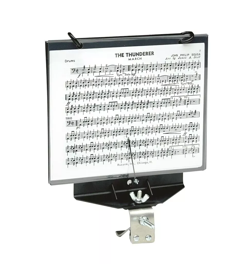 DEG Bass Drum Lyre w/Flip-Folder