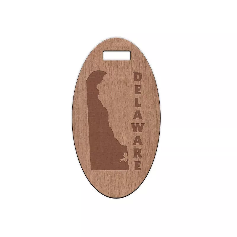 delaware-w-name-wooden-oval-tag Delaware w/ Name Wooden Oval Tag