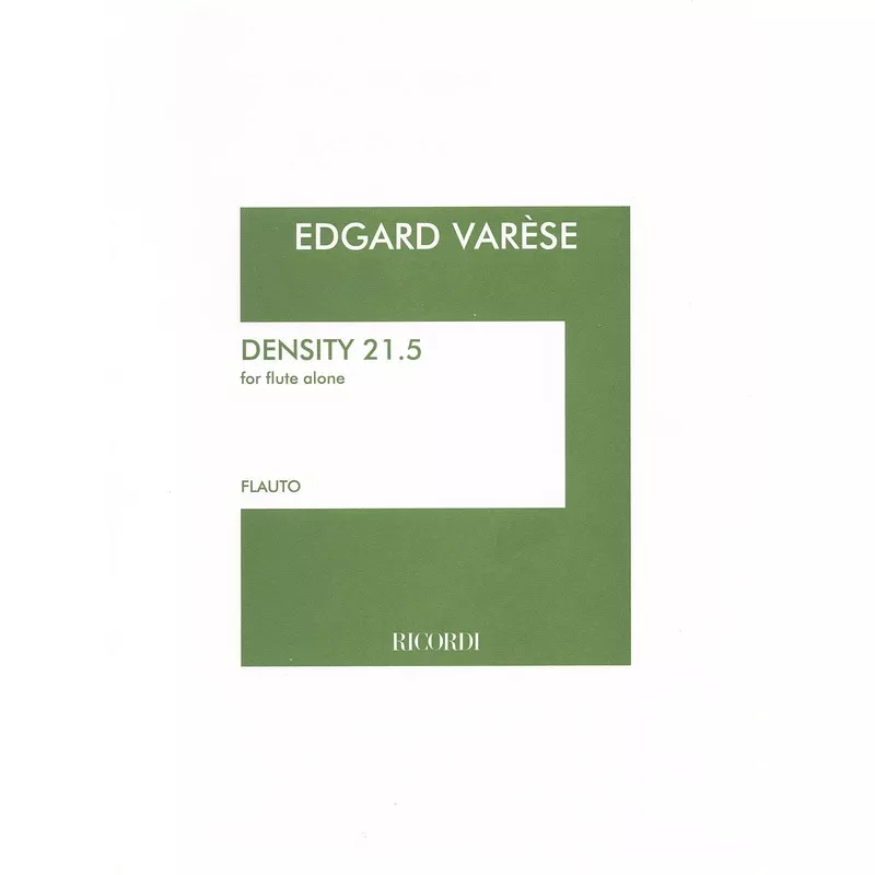 Density 21.5 (Flute Alone)