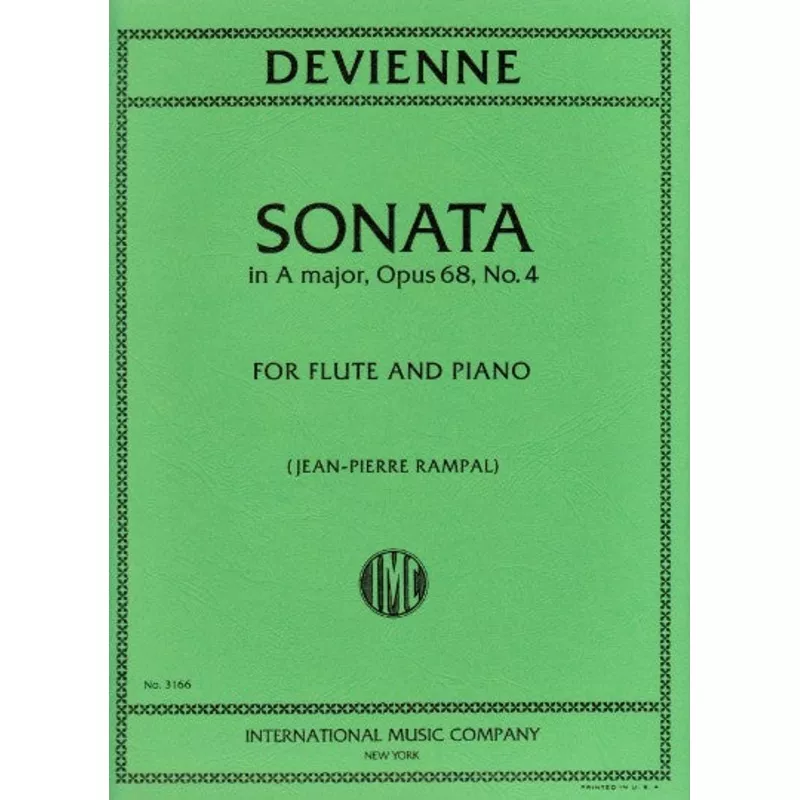 Devienne, F :: Sonata in A Major, op. 68 No. 4