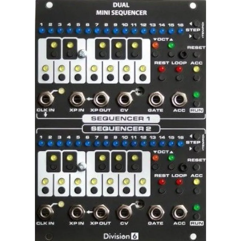 division-6-dual-mini-sequencer DIVISION 6 DUAL MINI SEQUENCER