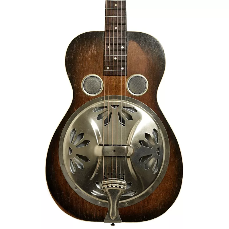dobro-model-27-squareneck-resonator-guitar-1934-35 Dobro Model 27 Squareneck Resonator Guitar (1934-35)