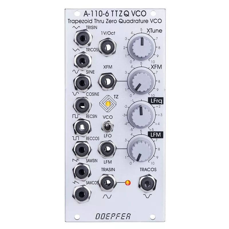 doepfer-110-6-trapezoid-thru-zero-quadrature-vco DOEPFER A-110-6 TRAPEZOID THRU-ZERO QUADRATURE VCO