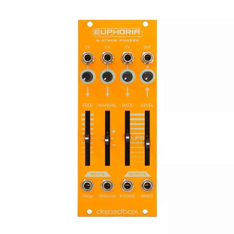 dreadbox-euphoria-10-hp-8-stage-phaser-eurorack-module Dreadbox Euphoria 10 hp 8-Stage Phaser Eurorack Module