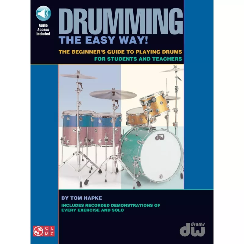 Drumming the Easy Way! – Drum Instruction (Book/Online Audio)