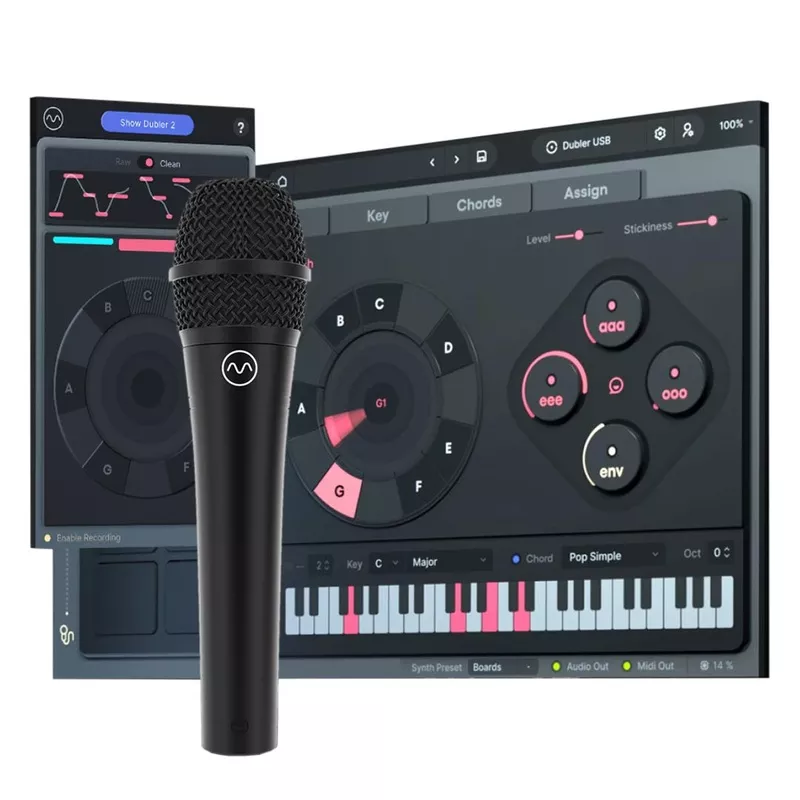 dubler-studio-kit-2-voice-to-midi-controller-with-software Dubler Studio Kit 2, Voice to MIDI Controller with Software