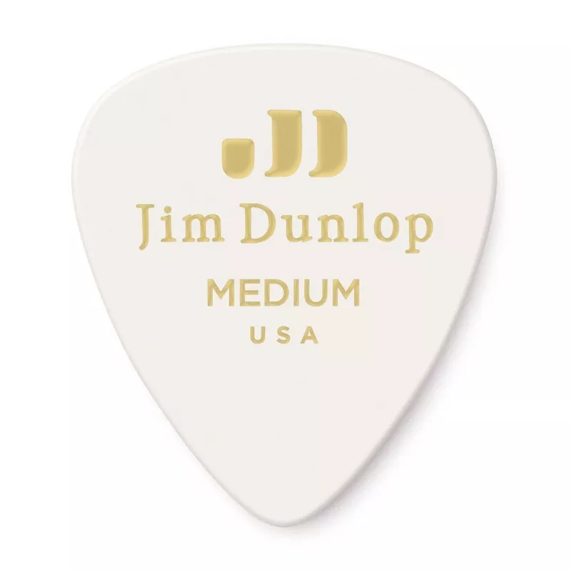 dunlop-celuloid-classics-white-med-4-pack-48-bundle Dunlop Celuloid Classics White Med 4 Pack (48) Bundle
