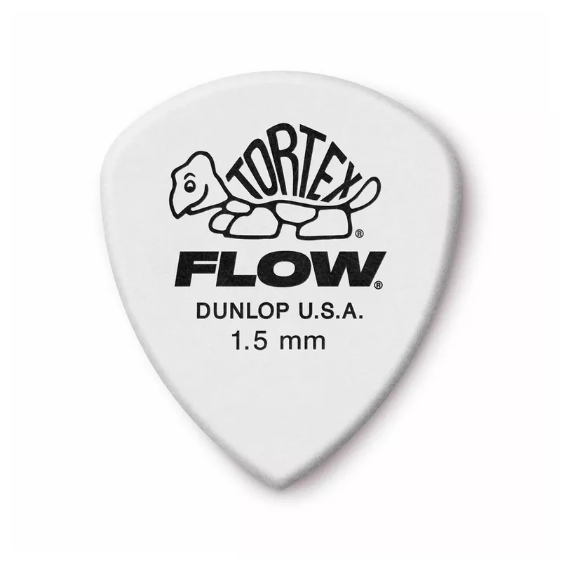 dunlop-tortex-flow-1-50-mm-guitar-picks-4-pack-48-bundle Dunlop Tortex Flow 1.50 mm Guitar Picks 4 Pack (48) Bundle
