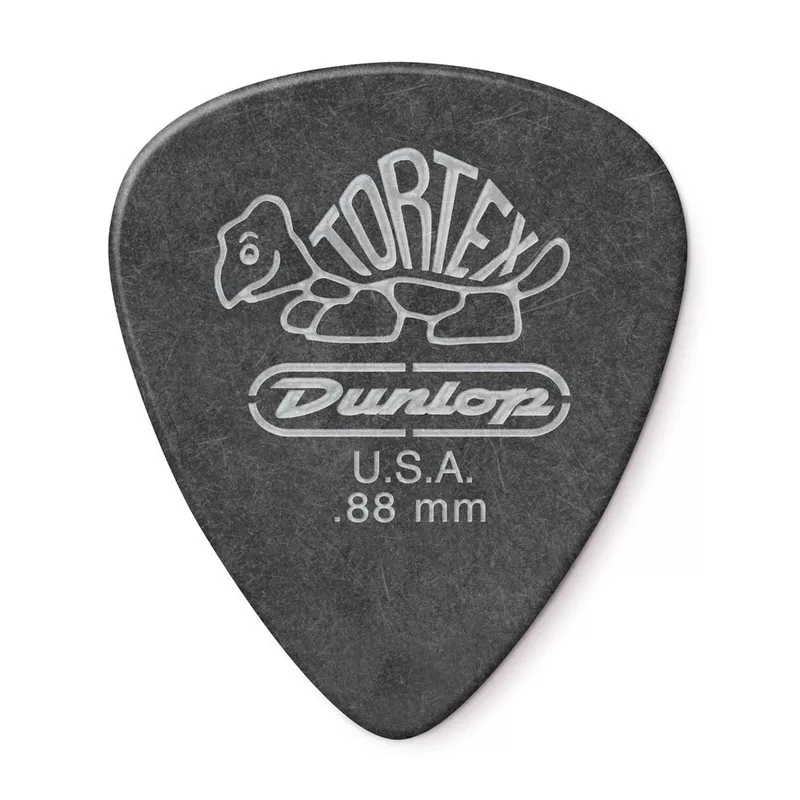 dunlop-tortex-pitch-black-standard-88mm-3-pack-36-bundle Dunlop Tortex Pitch Black Standard .88mm 3 Pack (36) Bundle