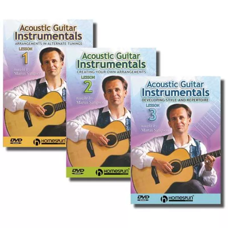 DVD – Acoustic Guitar Instrumentals: Three DVD Set