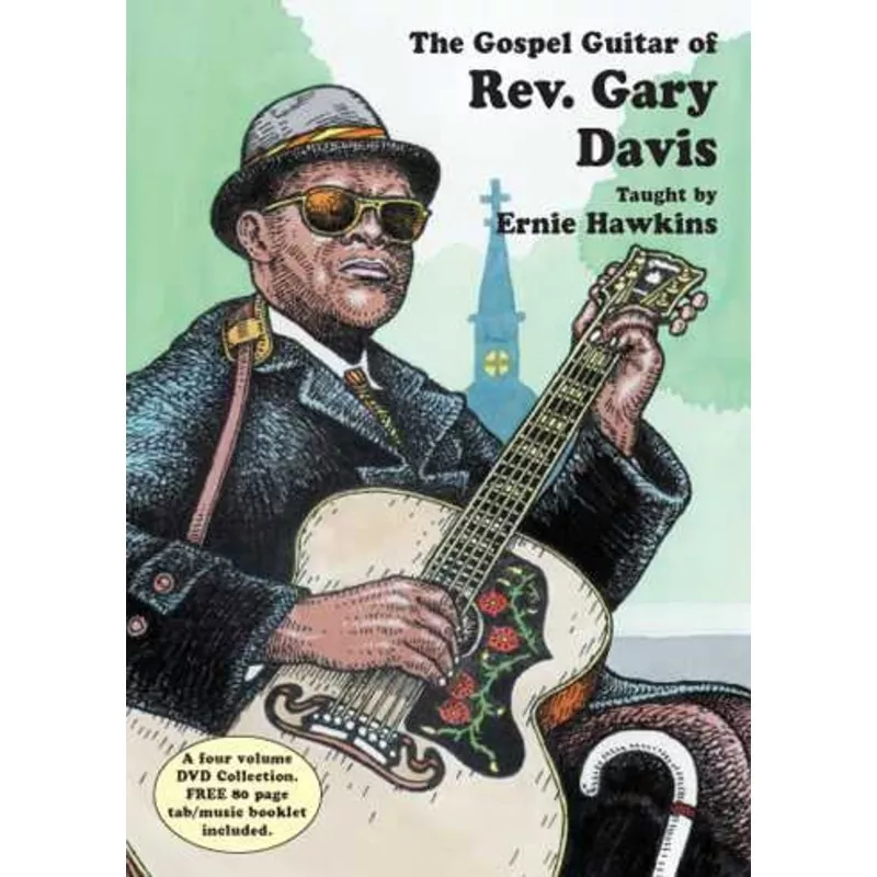 dvd-gospel-guitar-rev-gary-davis DVD-The Gospel Guitar of Rev. Gary Davis