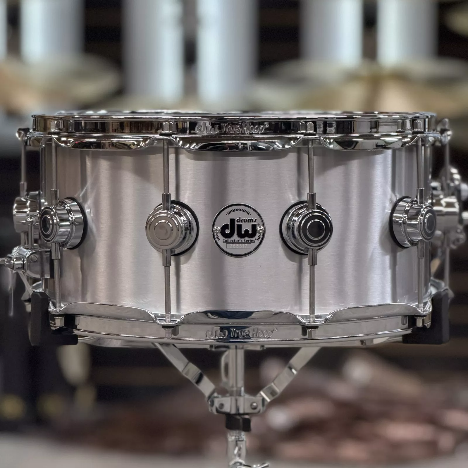 dw-collector-s-6-5x14-aluminum-snare-drum DW COLLECTOR'S 6.5X14 ALUMINUM SNARE DRUM