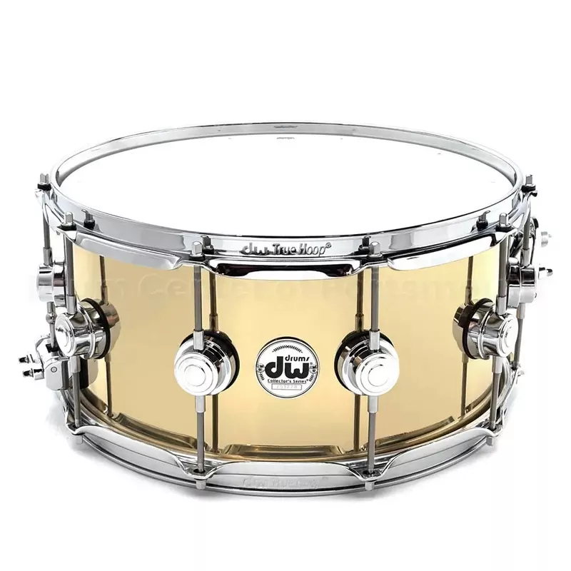 dw-collectors-bell-brass-snare-drum-14-6-5 DW Collectors Bell Brass Snare Drum 14×6.5