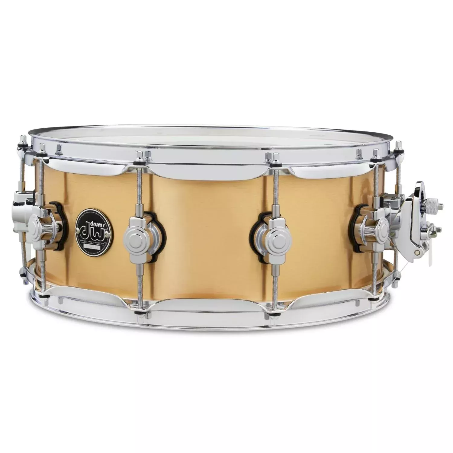 dw-drpm5514ssbp-5-5-x-14-performance-polished-brass-snare-drum DW DRPM5514SSBP 5.5 X 14" PERFORMANCE POLISHED BRASS SNARE DRUM