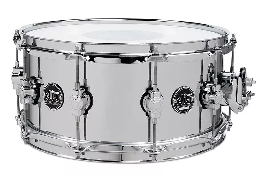 dw-drpm6514sscs-performance-6-5x14-chrome-over-steel-snare DW DRPM6514SSCS Performance 6.5x14 Chrome Over Steel Snare
