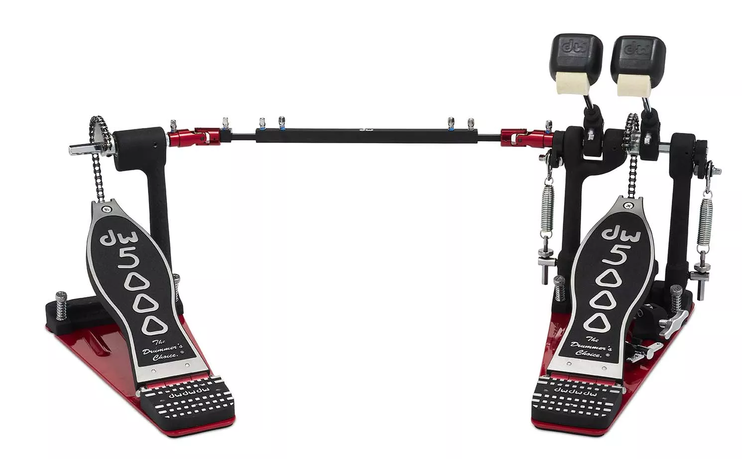 DW DWCP5002AH4 5000 SERIES SINGLE CHAIN DOUBLE PEDAL