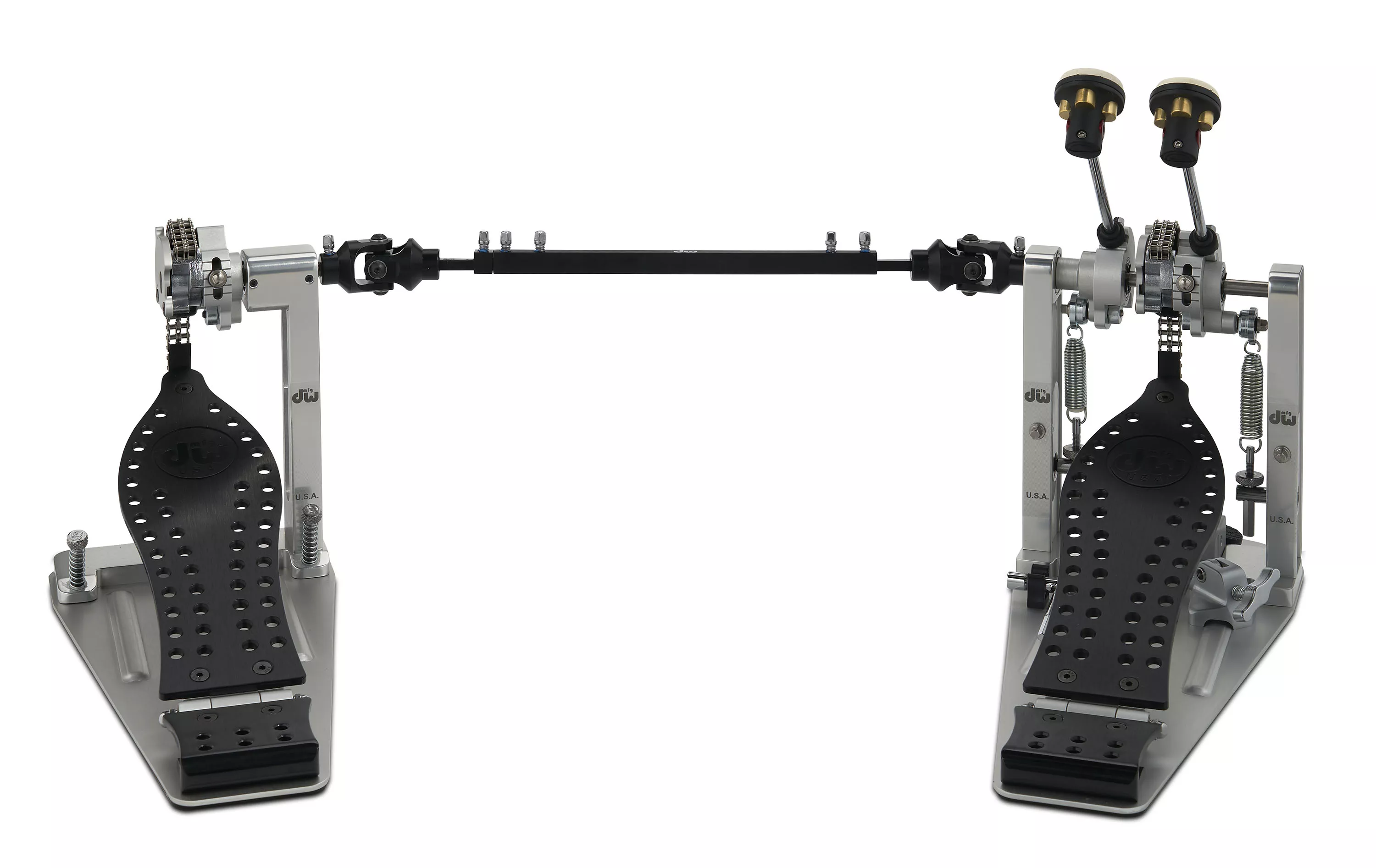 DW DWCPMCD2BK MFG SERIES CHAIN DOUBLE PEDAL BLACK