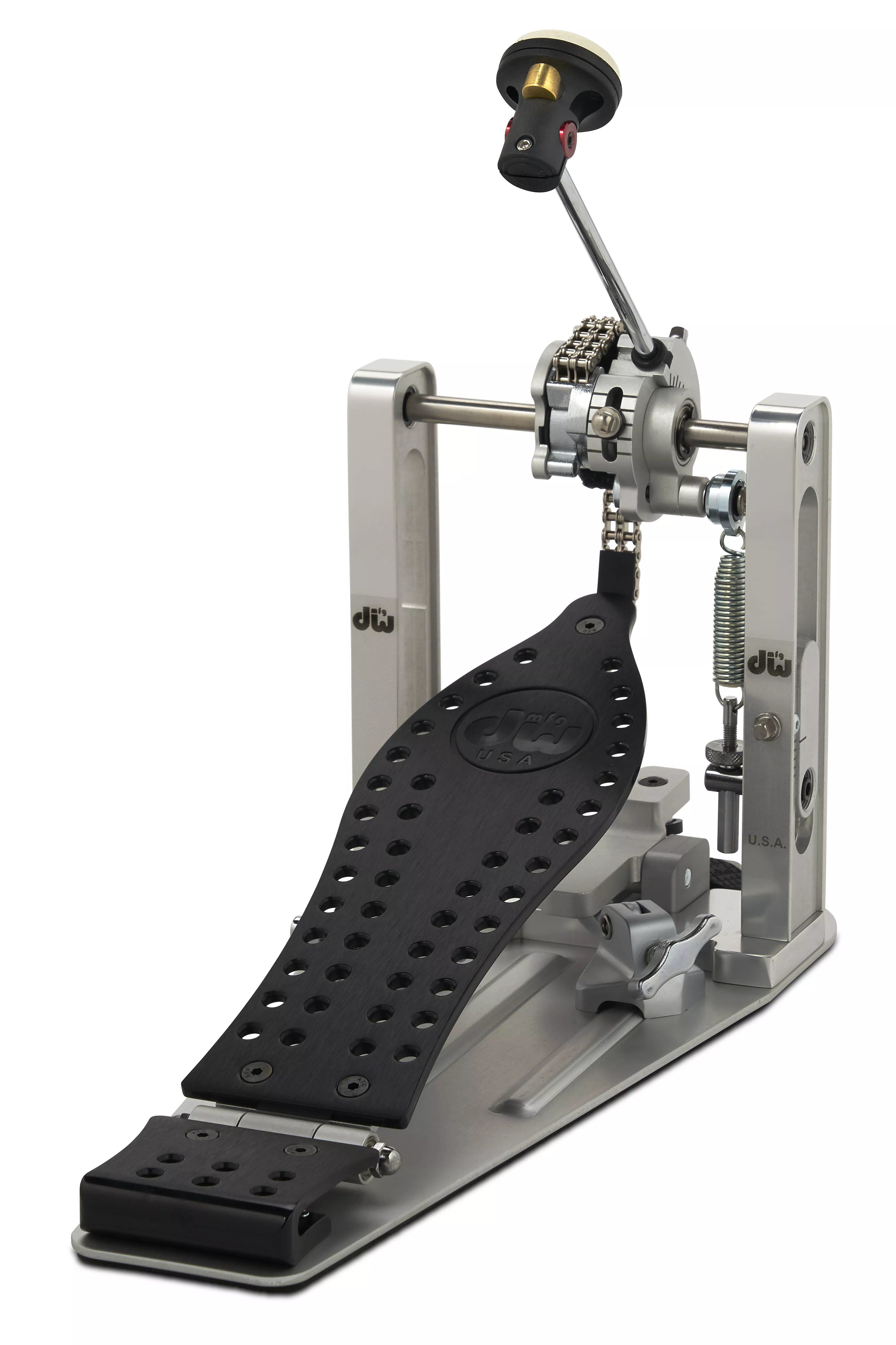 DW DWCPMCDBK MFG SERIES CHAIN SINGLE PEDAL BLACK
